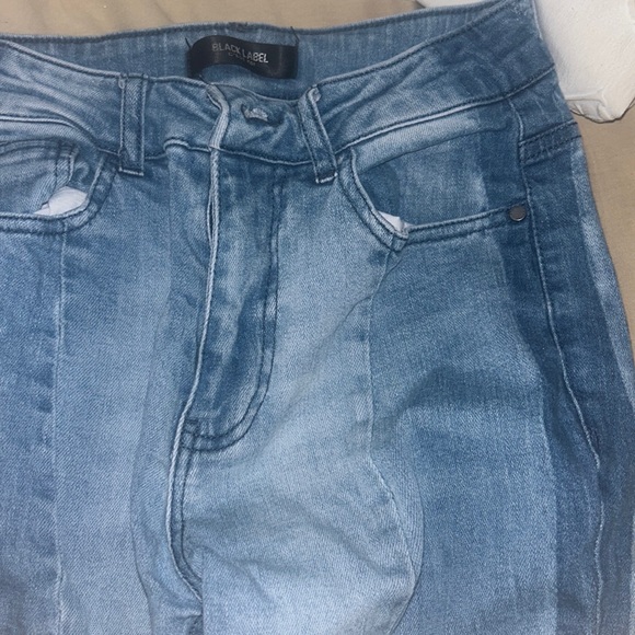 Black label two toned skinny jeans, great condition,size 3 (waist 27) - Picture 2 of 4